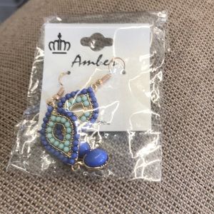 Blue earrings